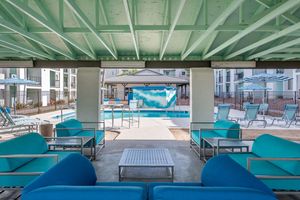 Poolside Lounge with Free Wifi - Elevate Apartments - Tucson - Arizona