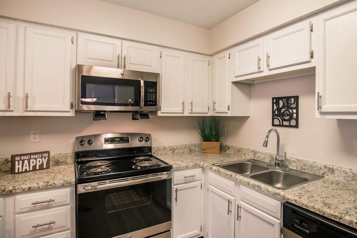 We have a fully-equipped kitchen in The Juniper at Ashwood Cove