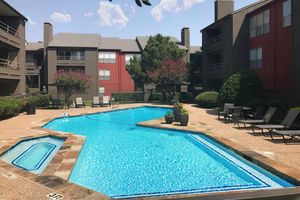 One Townecrest community pool and spa