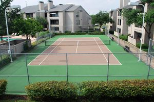 One Townecrest community tennis court