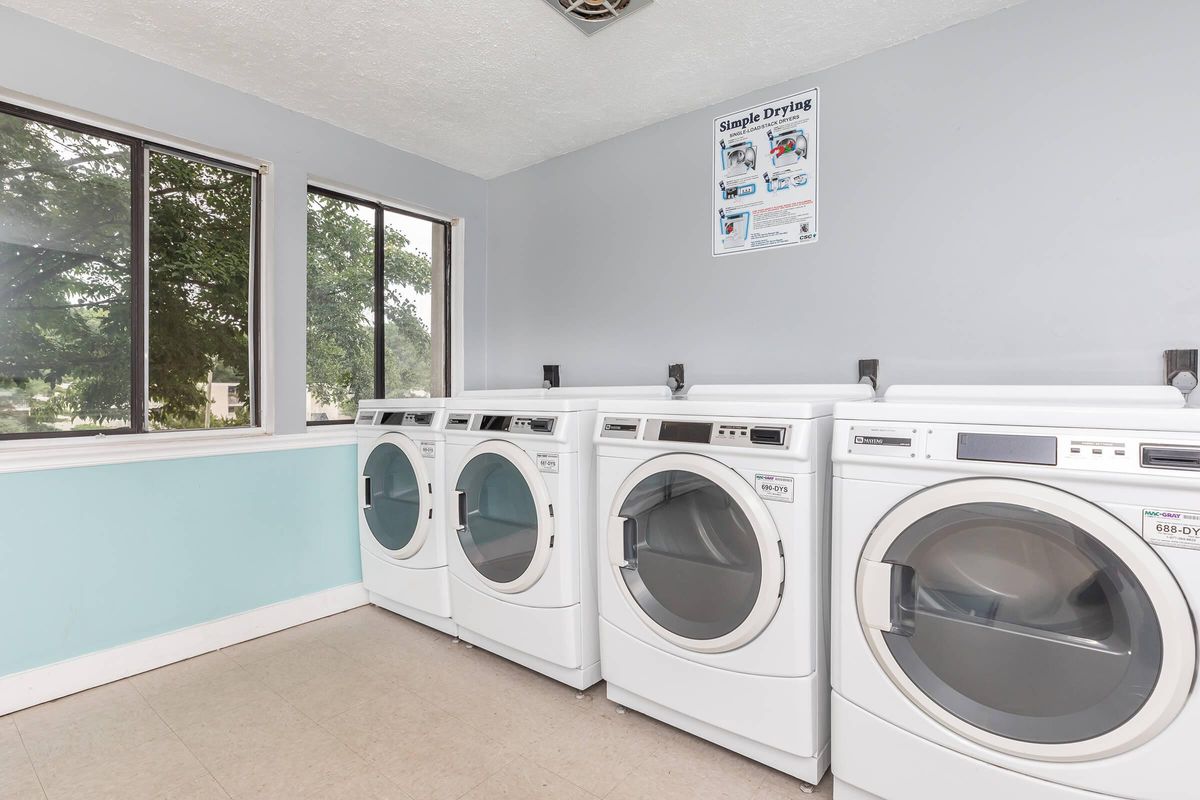 ON-SITE LAUNDRY FACILITY