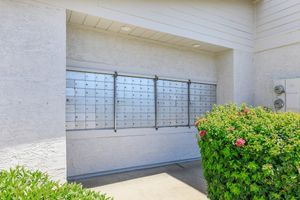 Outdoor metal mail boxes