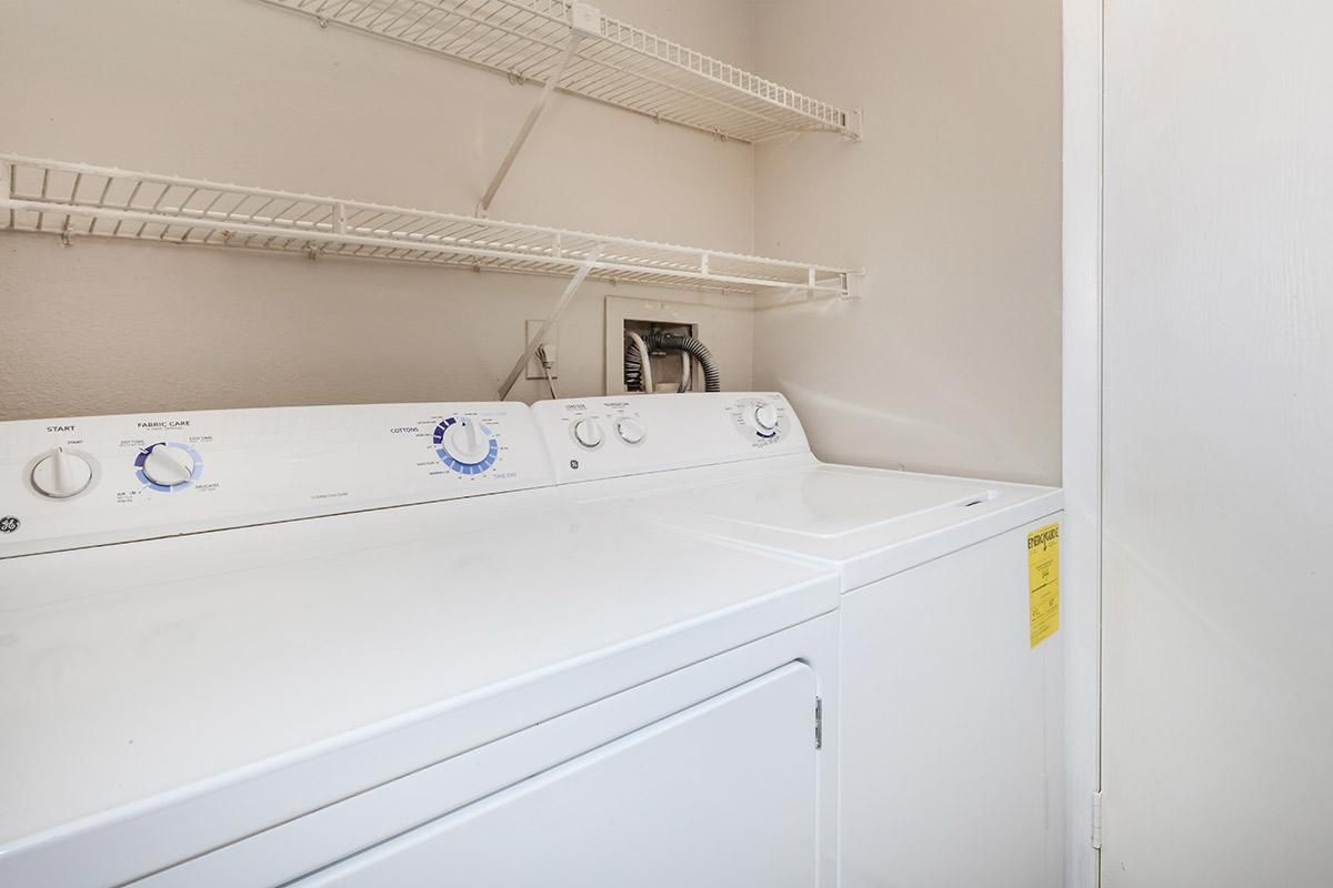 Washer & Dryer In Home