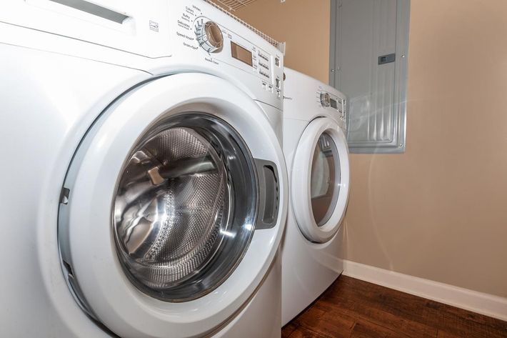 a washer and dryer