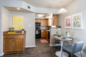 Dining and Kitchen Area - Spring Apartments - Phoenix - Arizona