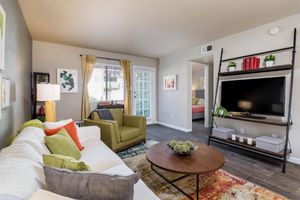 Living Room - Spring Apartments - Phoenix - Arizona