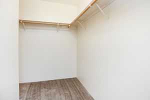 a room with white walls