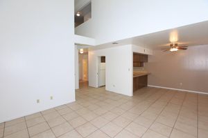Apartment with tile flooring