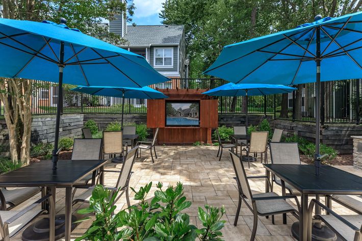 Patio at The Ashberry  in Pasadena MD