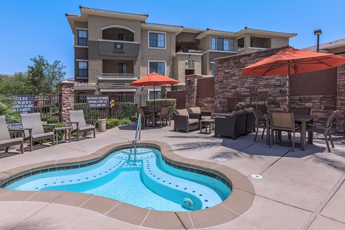 Enjoy the Soothing Spa here at The Presidio Apartments in North Las Vegas, NV