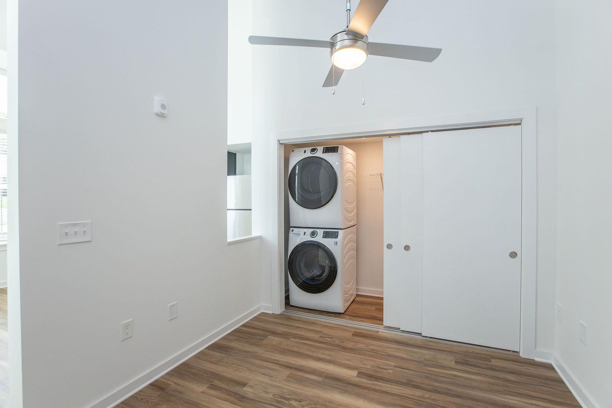 In home washer and dryers at Studio 79