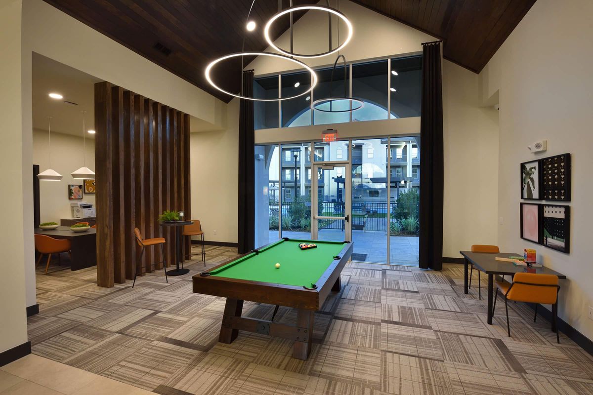 EXCITING CLUBHOUSE WITH BILLIARDS