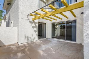 Private Patio - The Gallery Apartments - Tempe - Arizona