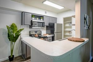 Fully-Equipped Kitchen - Treehouse Apartments - Albuquerque - New Mexico