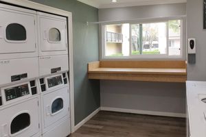 dryers in the community laundry room