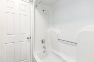 Modern bathrooms at Graymere in Columbia, Tennessee