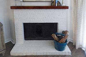 Fireplace in the Chelsea Floor Plan at The Knolls
