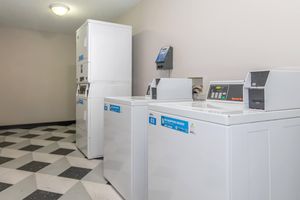 LOADS OF FUN AT OUR ON-SITE LAUNDRY FACILITY