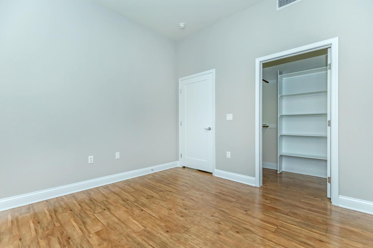 Over-sized walk-in closets 