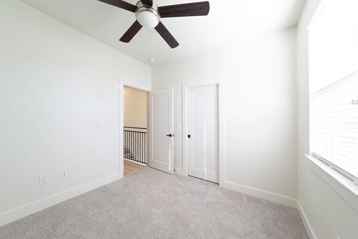 CEILING FANS AND CARPETING UPSTAIRS