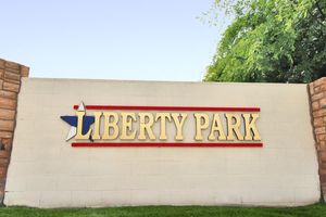 Liberty Park monument sign