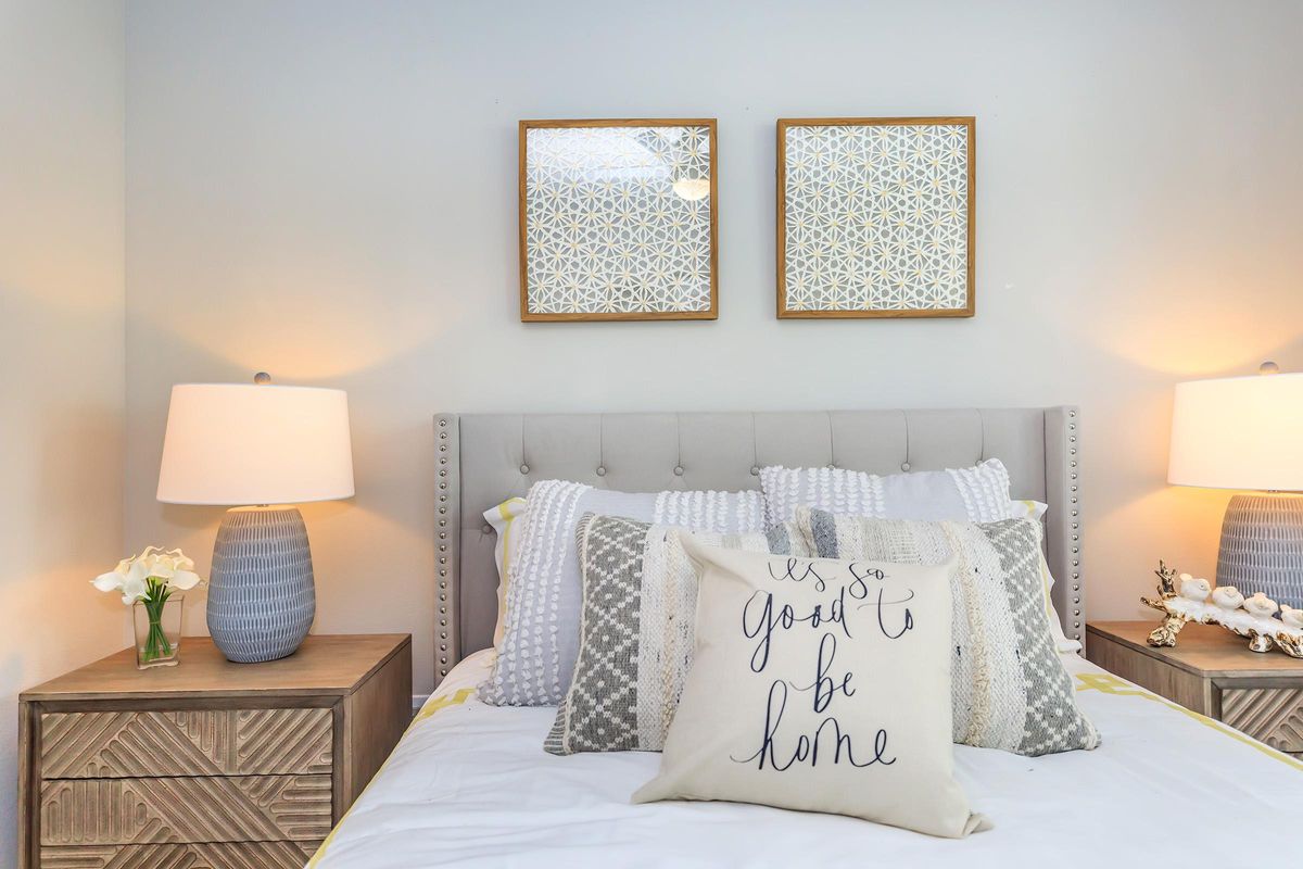 Comfy bedrooms at Ariza Gosling in Spring, Texas