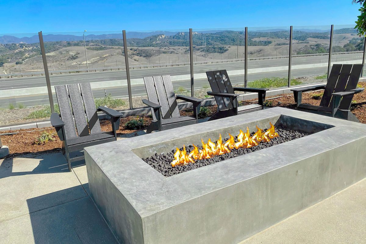 Outdoor Social Area with Fire Pit