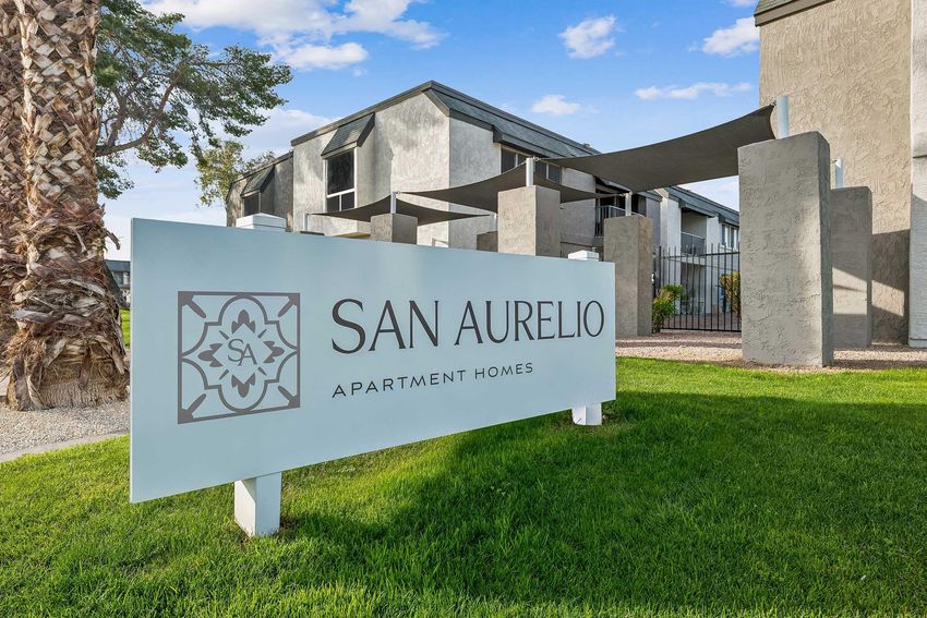 Building exterior at San Aurelio.