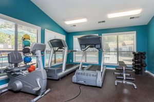 State-of-the-art Fitness Center - Huntsview Apartments - Greensboro - North Carolina