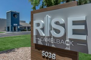 Rise Camelback front signage