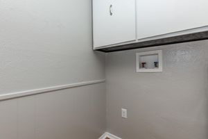 WASHER AND DRYER CONNECTIONS