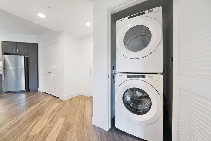 FULL-SIZE WASHER AND DRYER