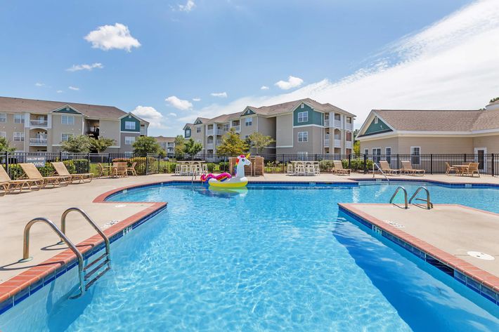 Enjoy Our Shimmering Swimming Pool At New Providence Park In Wilmington, NC