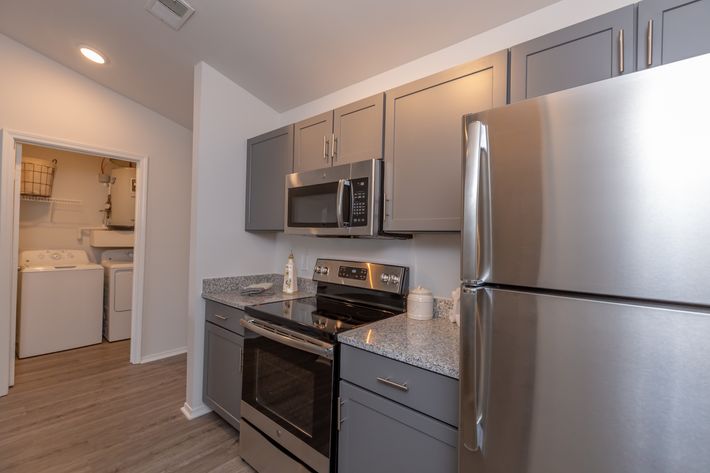 Enjoy A Full Size Washer And Dryer In-home At New Providence Park In Wilmington, NC 