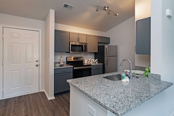 Modern Kitchen At New Providence Park In Wilmington, NC