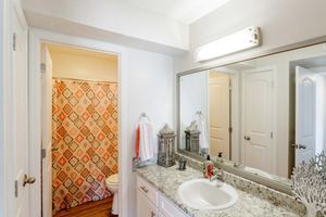 Beautiful bathroom in two bedroom apartment