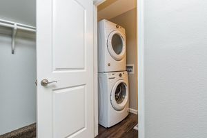SELECT APARTMENTS FEATURE AN IN-HOME WASHER AND DRYER