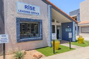 Rise Desert West front leasing office